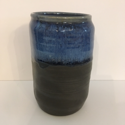 Vase oval saphir Coralie
