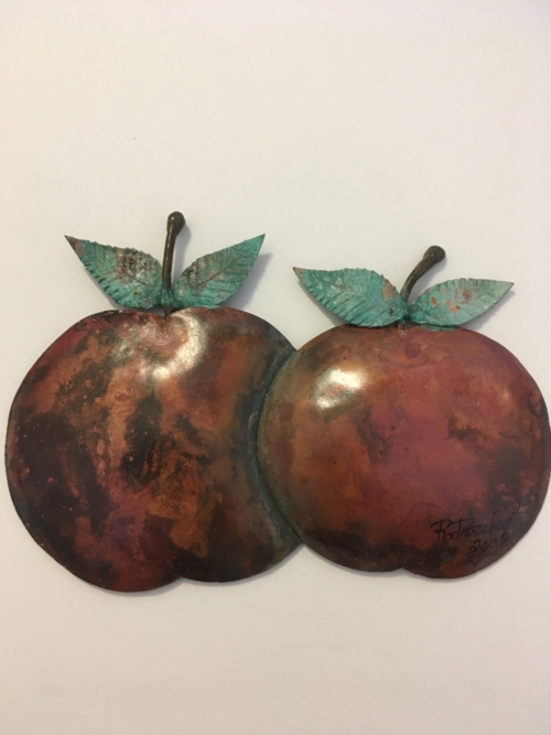 pommes en cuivre - René Pouliot