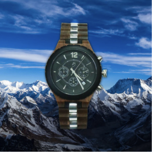 Montre Le Roy en bois de noyer Mathieu Blanchard