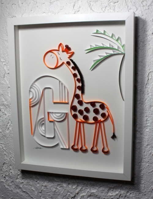 Girafe Anne-Marie Peltier
